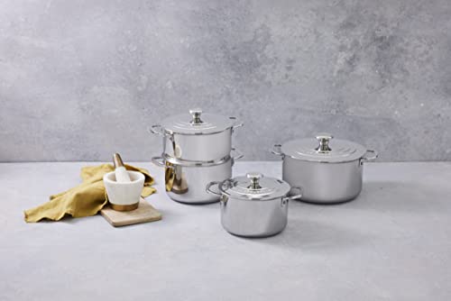 le-creuset-signature-set-4-pezzi-casseruole-in-acciaio-inox-3-strati-3-casseruol image 8