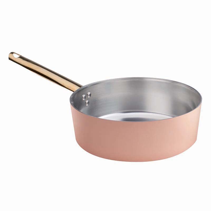 pentole-agnelli-alcu10724-casseruola-bassa-in-rame-24-cm-stagnato-a-mano-con-man image 5