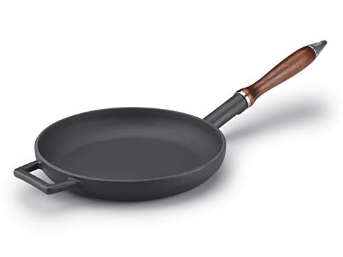 pentole-agnelli-coghsfp11128o-linea-ghisa-slowcook-padella-con-manico-in-legno-2 image 4