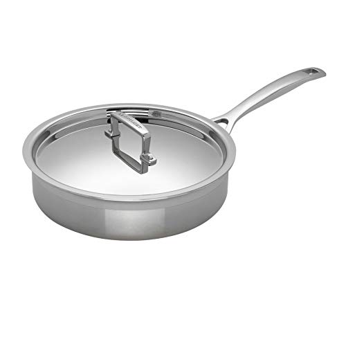 le-creuset-padella-saut-3-ply-con-coperchio-in-acciaio-inox-24-cm-compatibile-in image 7