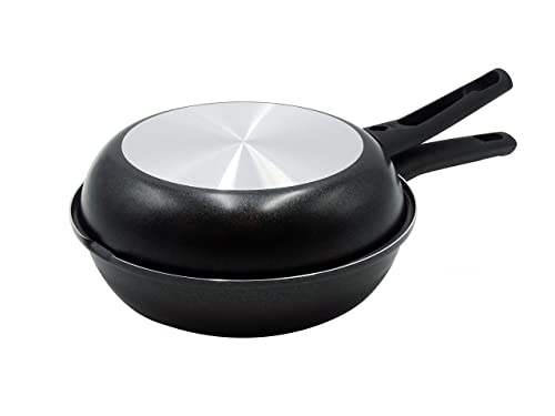 pentole-agnelli-family-cooking-fornetto-padella-doppia-in-alluminio-antiaderente image 3