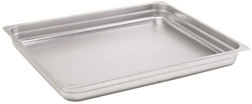 pentole-agnelli-bacinella-gastronorm-2-1-in-acciaio-inossidabile-65x53x4-cm image 2
