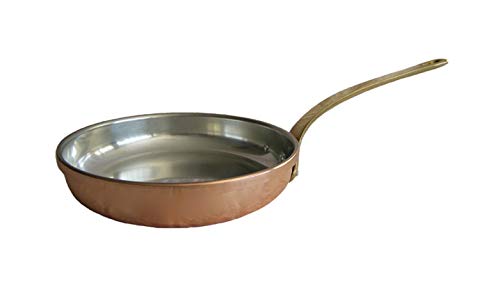 pentole-agnelli-alcm111m24-padella-in-rame-martellato-stagnato-a-mano-manico-in- image 3