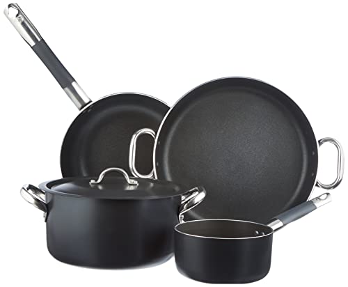 pentole-agnelli-all-black-set-per-4-persone-5-pezzi-in-alluminio-antiaderente-3- image 8