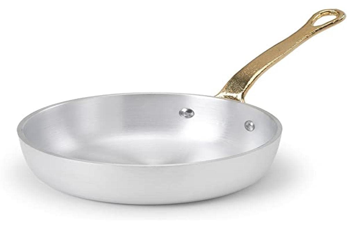 pentole-agnelli-collezione-1932-padellino-a-un-manico-alluminio-3-mm-14-cm image 2