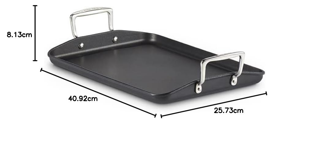 le-creuset-toughened-nonstick-grill-rectangolare-antiaderente-in-alluminio-35-cm image 6