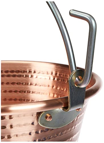 pentole-agnelli-paiolo-in-rame-con-manico-ad-arco-28-cm-6-3-litri image 7