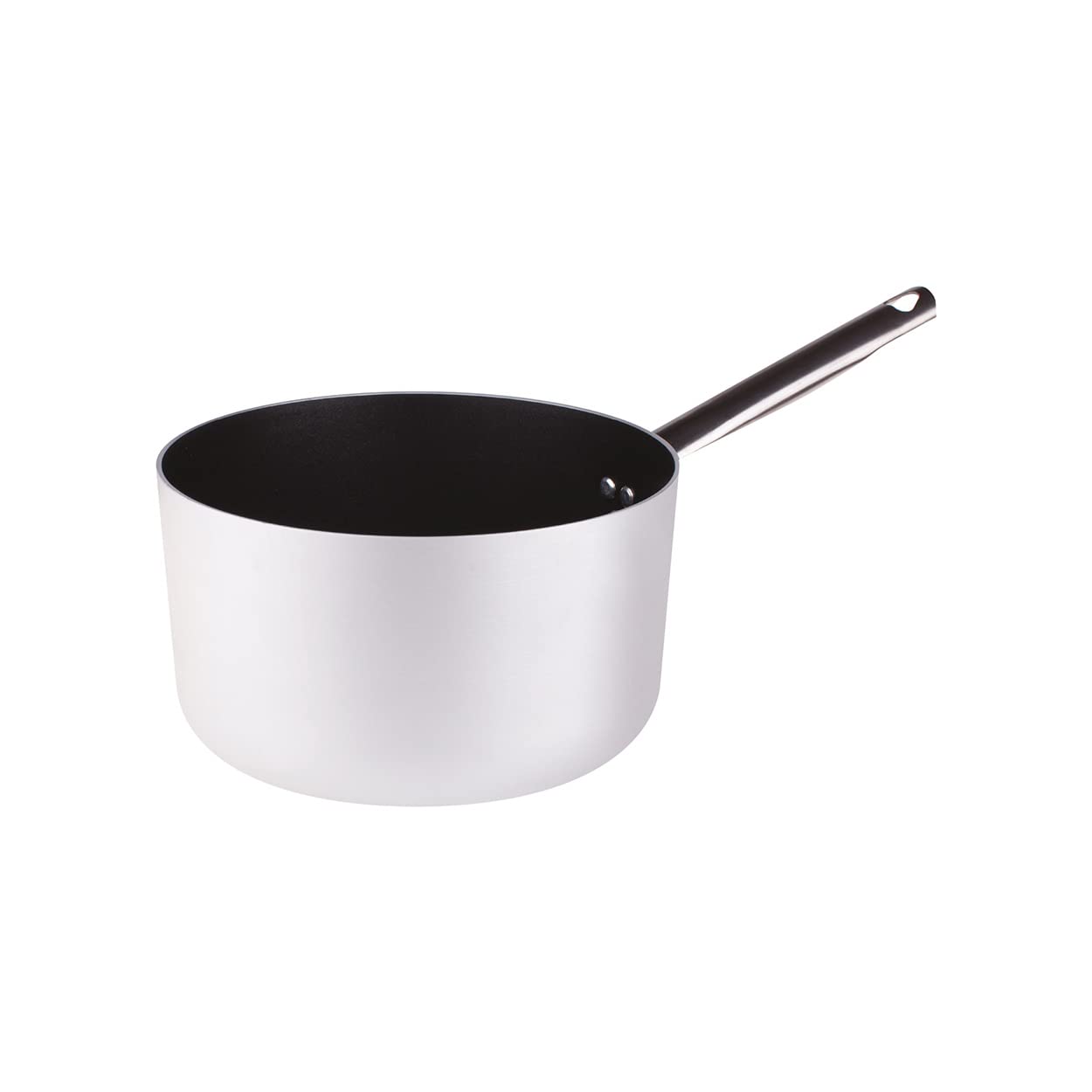 pentole-agnelli-alsa105s18-casseruola-alta-con-manico-alluminio-antiaderente-3mm image 3