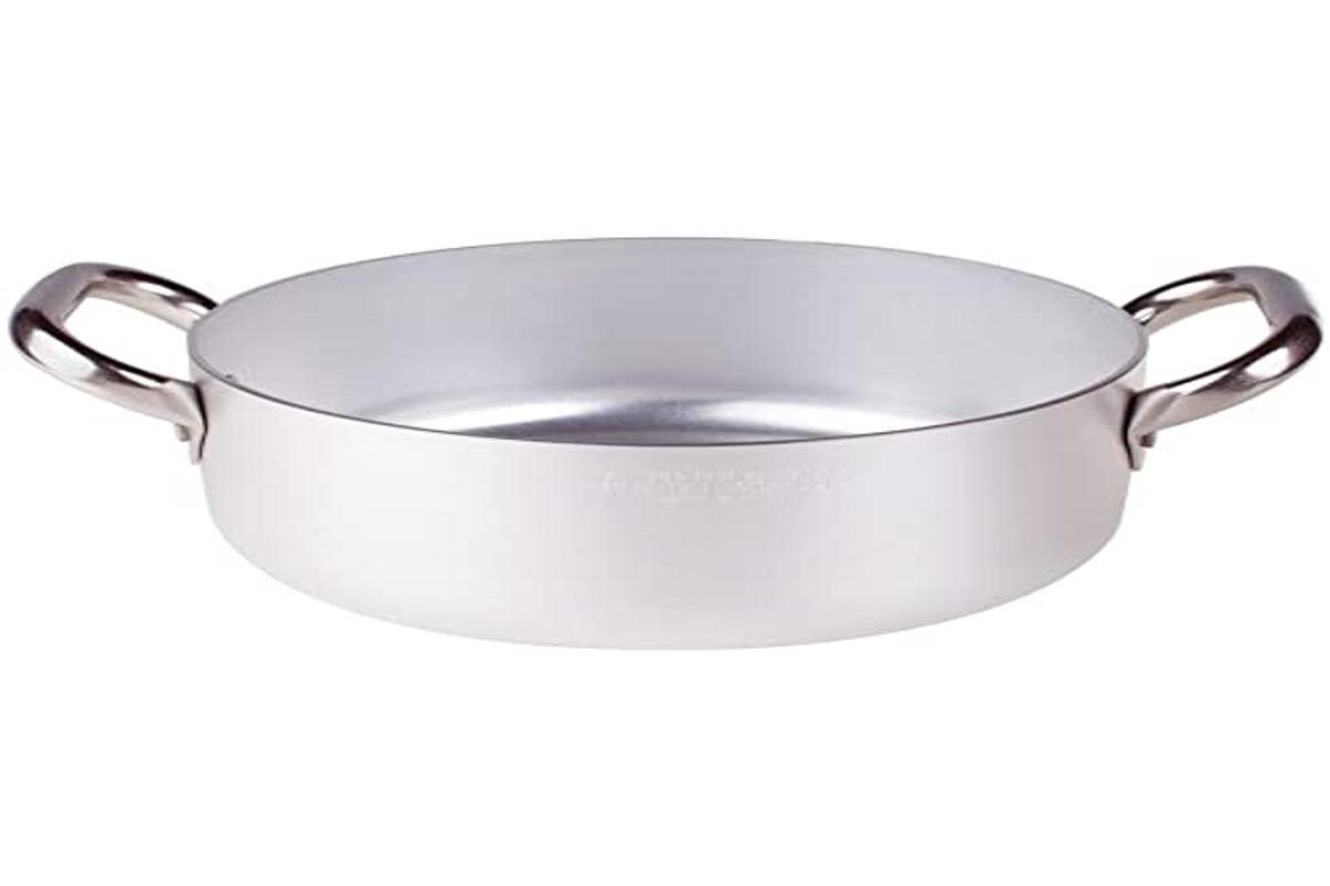 pentole-agnelli-alma10632-casseruola-bassa-in-alluminio-professionale-3-mm-32-cm image 6