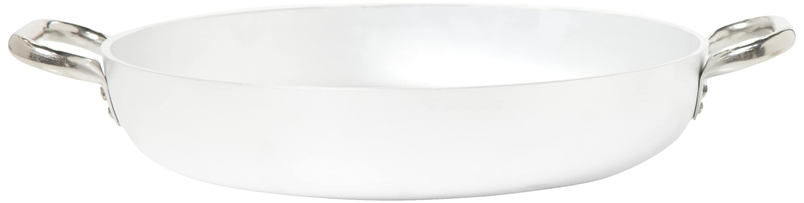 pentole-agnelli-linea-alluminio-5-mm-tegame-radiante-con-due-maniglie-inox-36-cm image 2