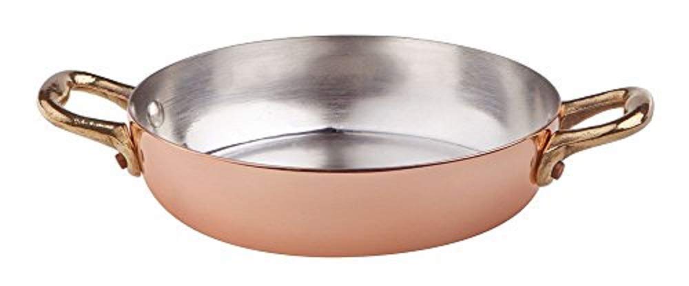 pentole-agnelli-alcm110m28-tegame-in-rame-martellato-stagnato-28-cm-con-2-manigl image 6