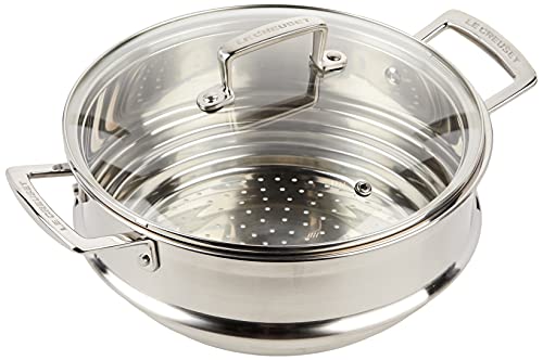le-creuset-cestello-per-cottura-al-vapore-grande-in-acciaio-inox-con-coperchio-i image 7