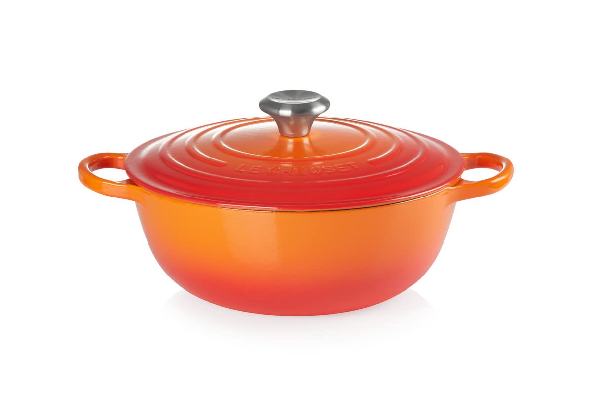 le-creuset-21114240600430-marmitta-evolution-in-ghisa-smaltata-24-cm-3-1-l-cilie image 6