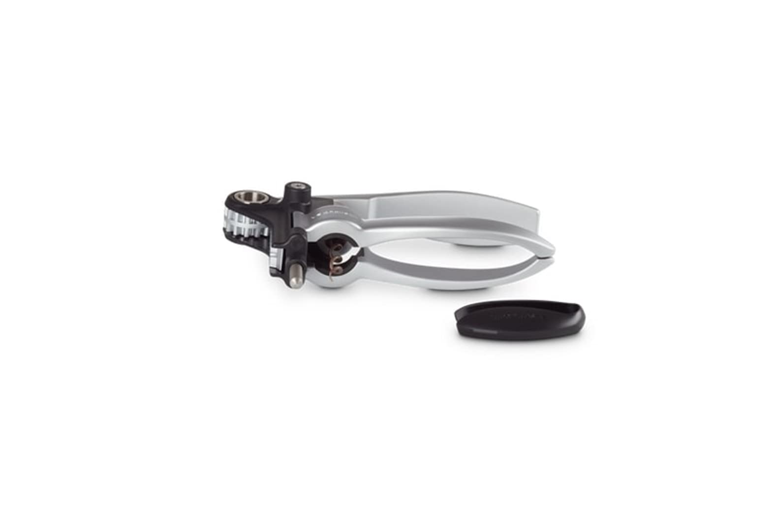 le-creuset-cavatappi-a-leva-lm-250-con-taglia-capsule-fc-400-alluminio-satinato image 6