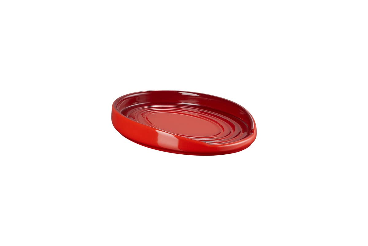 le-creuset-poggiamestolo-ovale-in-gres-vetrificato-ciliegia-compatibile-con-spat image 1