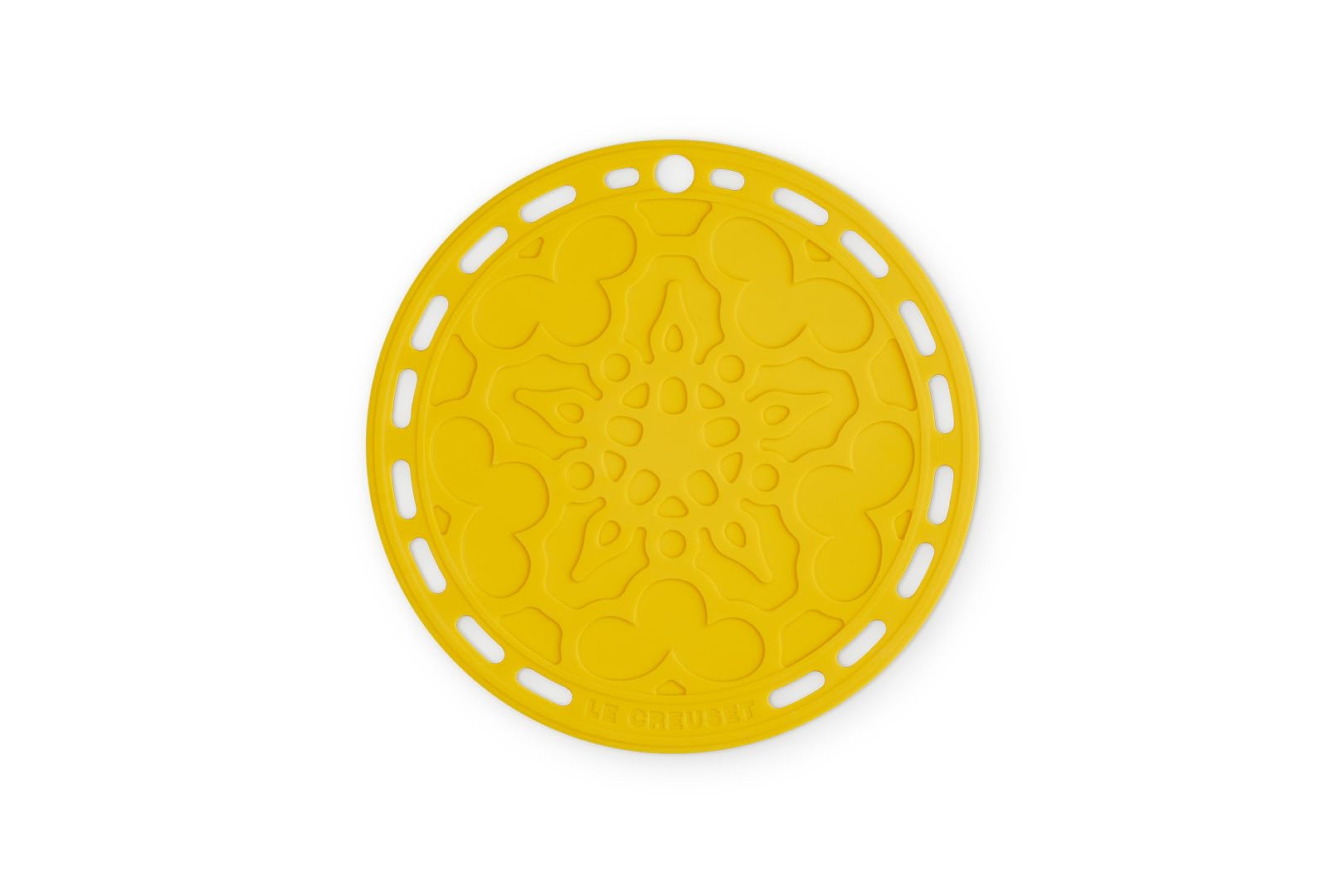 le-creuset-sottopentola-rotondo-french-in-silicone-20-cm-arancio-resistente-al-c image 2