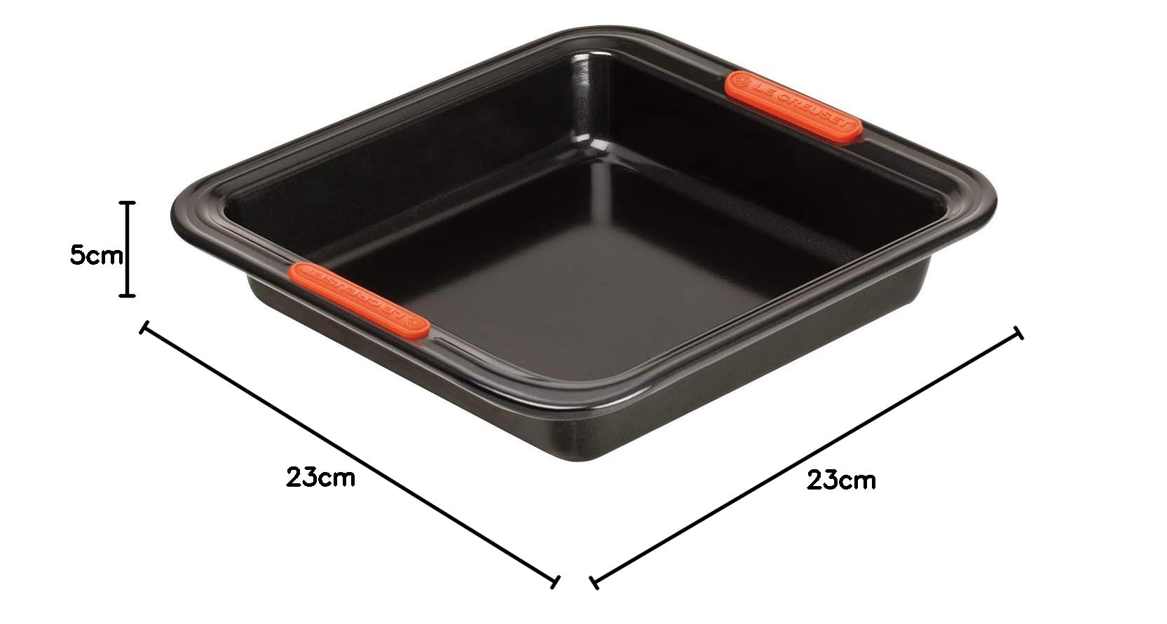 le-creuset-stampo-antiaderente-quadrato-23-x-23-x-5-cm-in-acciaio-al-carbonio-fi image 3