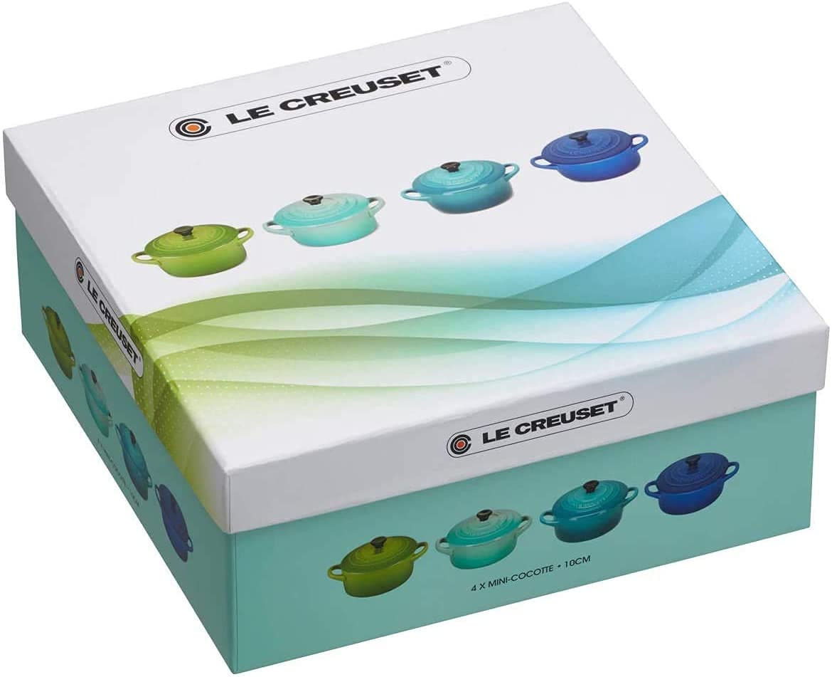 le-creuset-set-4-mini-cocotte-in-gres-vetrificato-10-cm-200-ml-colori-freddi-oce image 4
