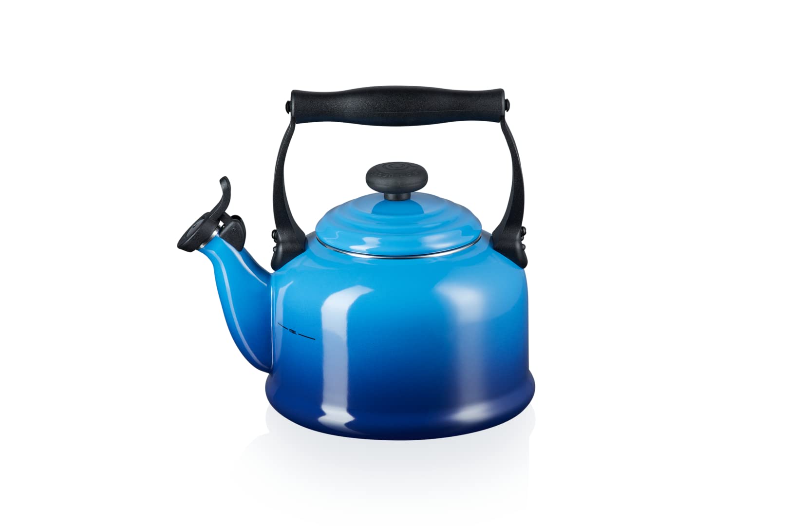 le-creuset-tradition-bollitore-2-1-l-in-acciaio-smaltato-azure-fischio-classico- image 2
