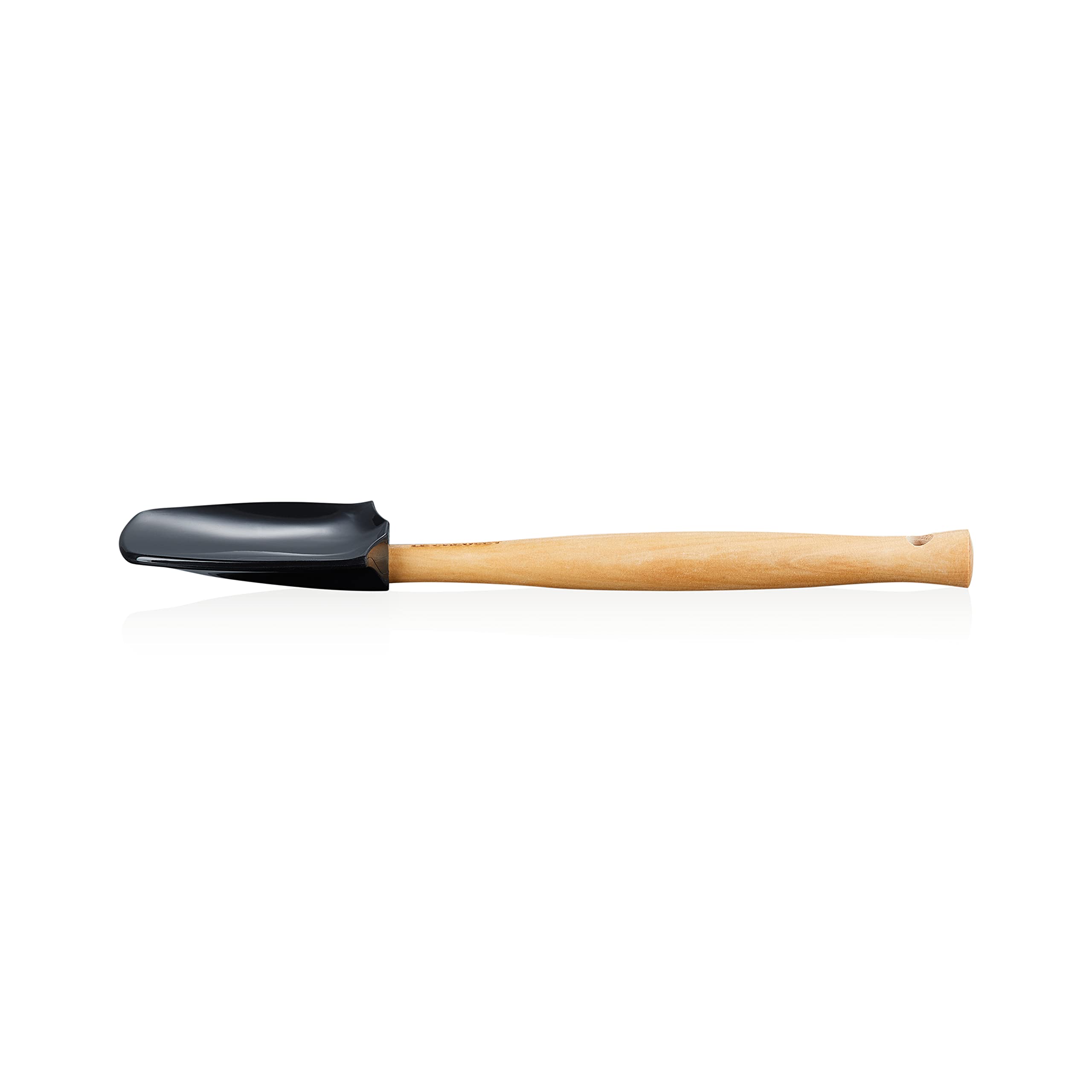le-creuset-spatola-cucchiaio-craft-larga-28-cm-in-silicone-nero-lucido-resistent image 1