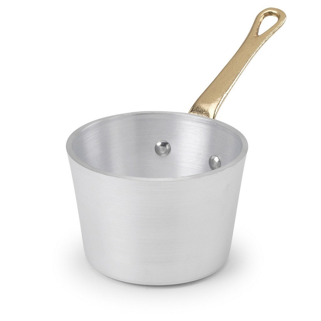 pentole-agnelli-alma10908-casseruolino-conico-a-servire-con-manico-in-ottone-all image 1