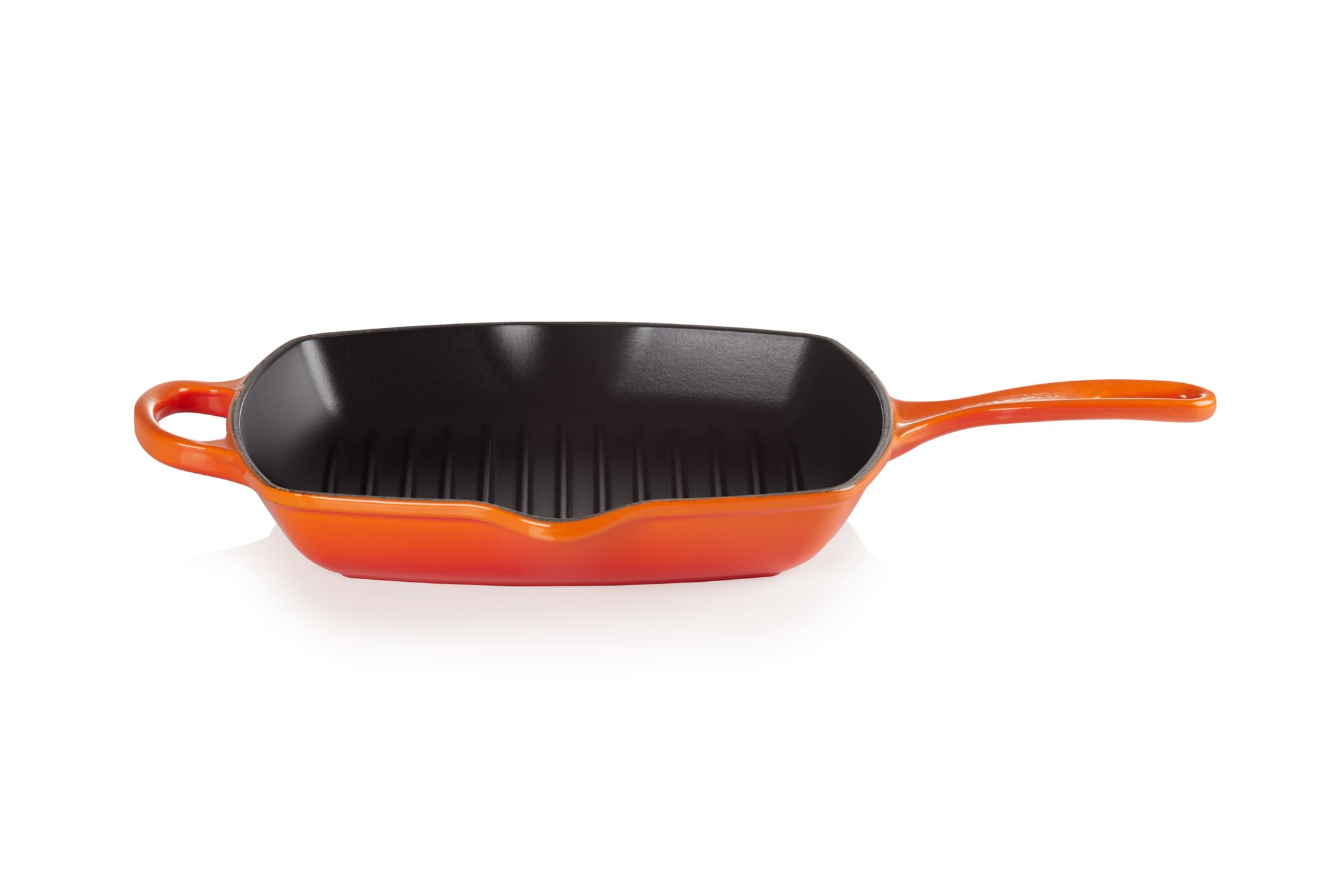 le-creuset-bistecchiera-skillet-quadrata-evolution-in-ghisa-vetrificata-26-cm-ar image 2