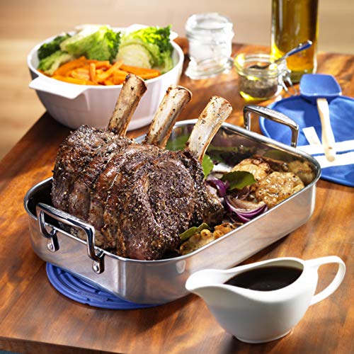 le-creuset-arrostiera-rettangolare-3-ply-in-acciaio-inox-35-x-25-x-7-cm-compatib image 6