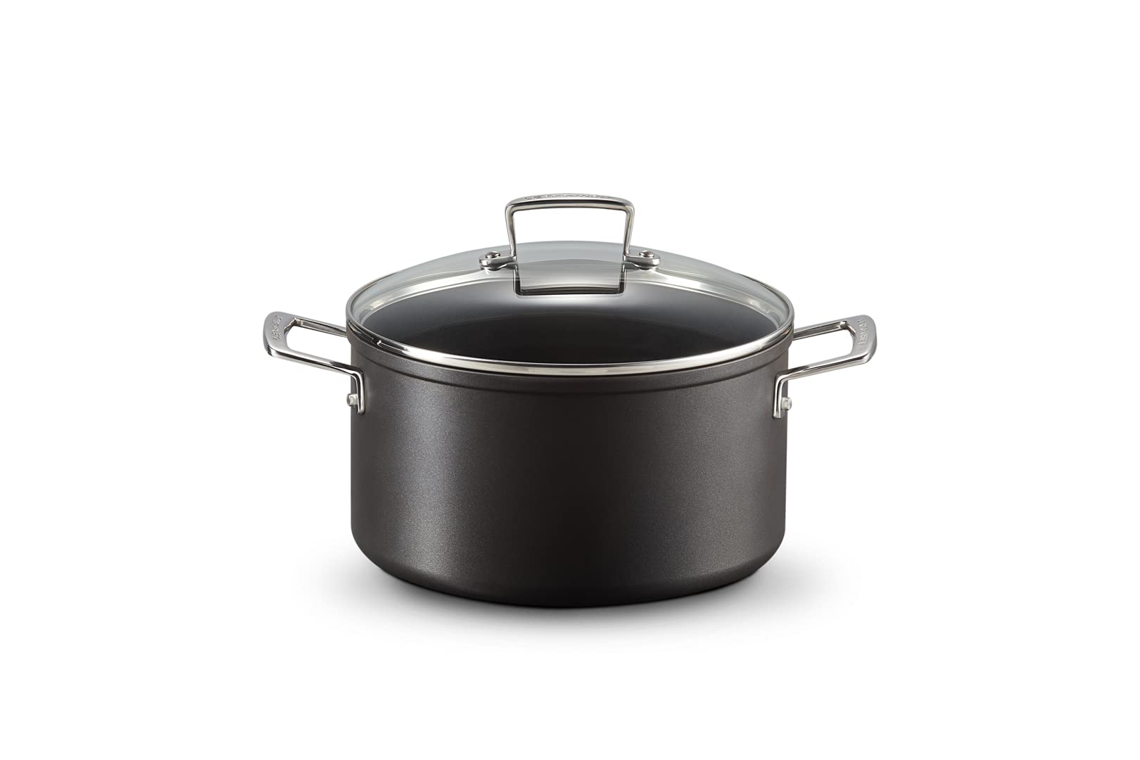le-creuset-pentola-in-alluminio-antiaderente-con-coperchio-in-vetro-24-cm-nero-p image 2