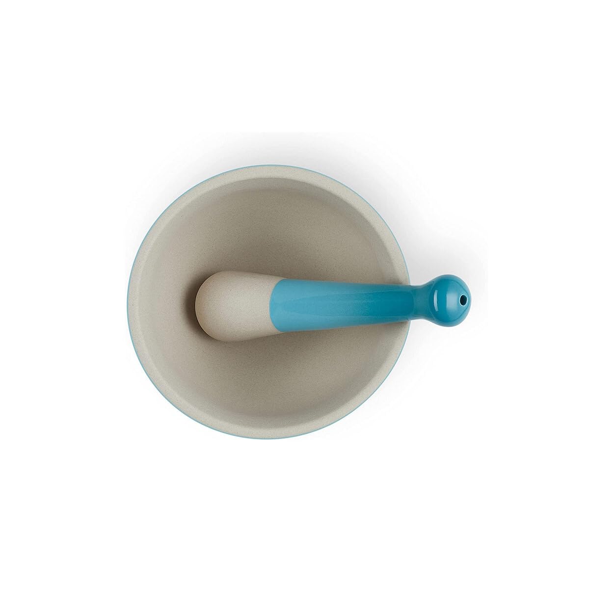 le-creuset-mortaio-con-pestello-in-gres-vetrificato-11-5-cm-300-ml-blu-caribe image 3