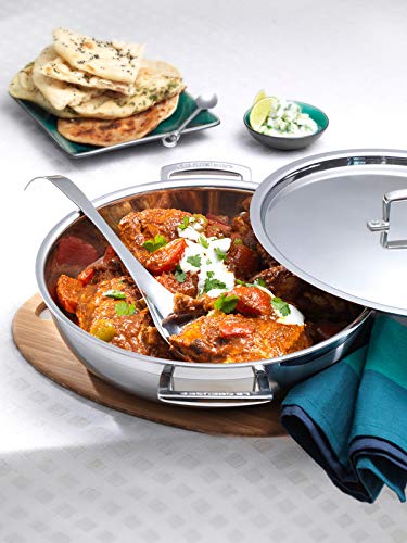 le-creuset-tegame-multistrato-3-ply-con-coperchio-26-cm-acciaio-inox-compatibile image 6