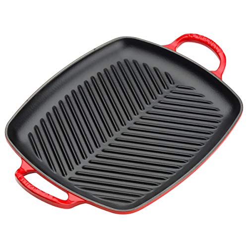 le-creuset-grill-rettangolare-evolution-in-ghisa-vetrificata-30-cm-arancio image 7