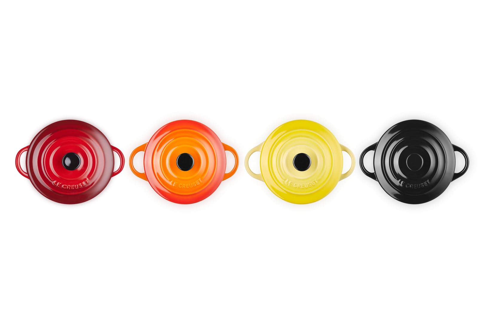 le-creuset-set-4-mini-cocotte-in-gres-vetrificato-10-cm-200-ml-colori-freddi-oce image 7