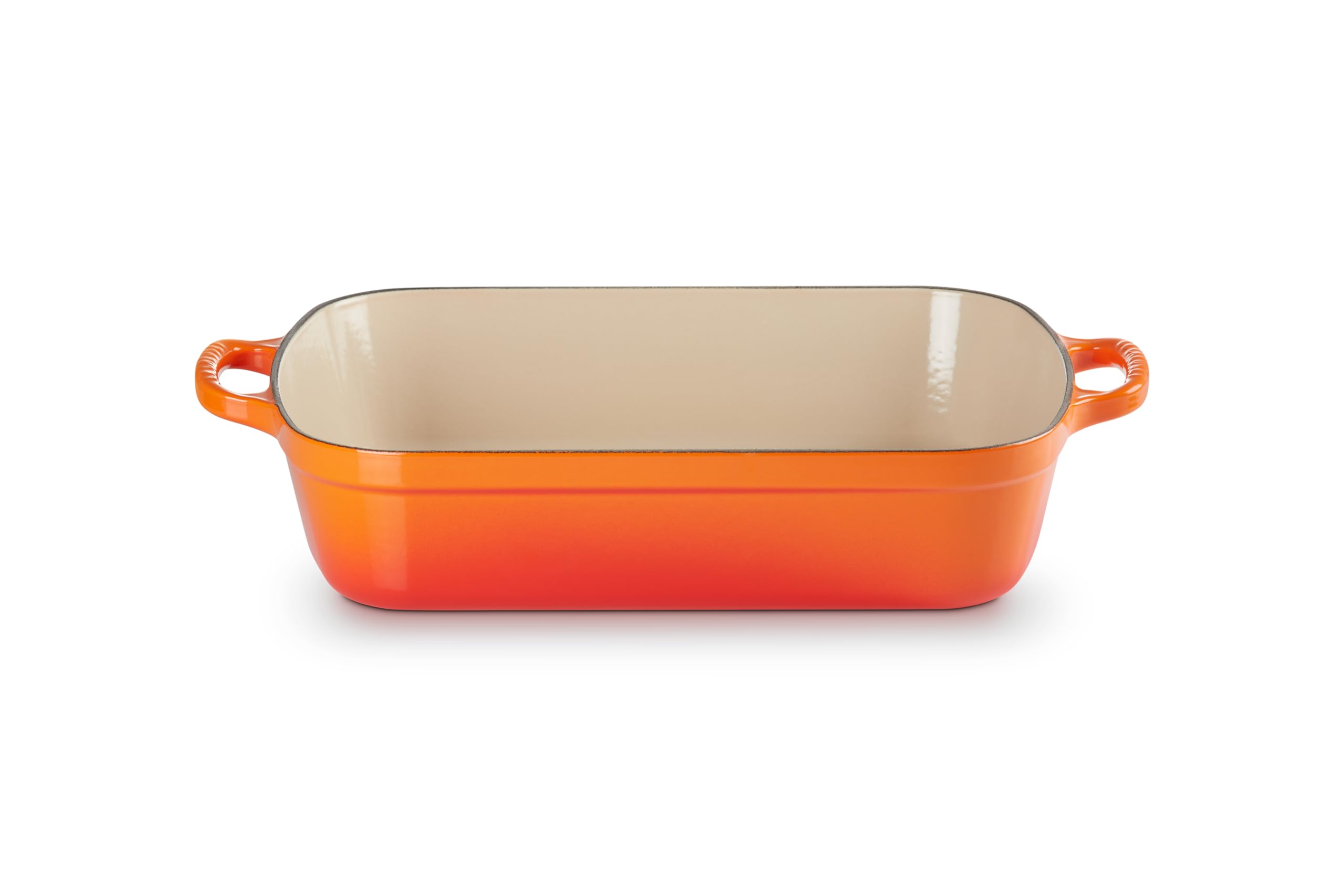 le-creuset-pirofila-rettangolare-evolution-in-ghisa-vetrificata-33-cm-arancio-4- image 2