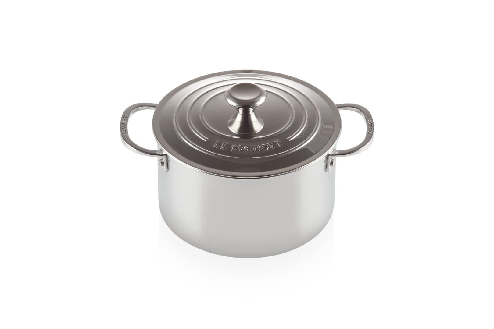 le-creuset-casseruola-bordi-alti-20-cm-con-coperchio-in-acciaio-inox-3-strati-pl image 1