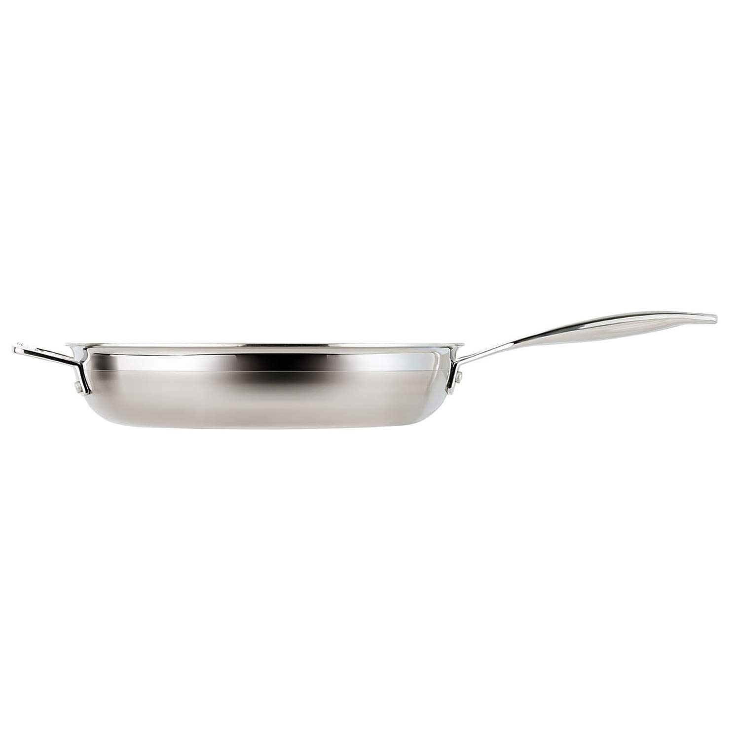 le-creuset-padella-bassa-30-cm-3-ply-in-acciaio-inox-con-interno-antiaderente-in image 2