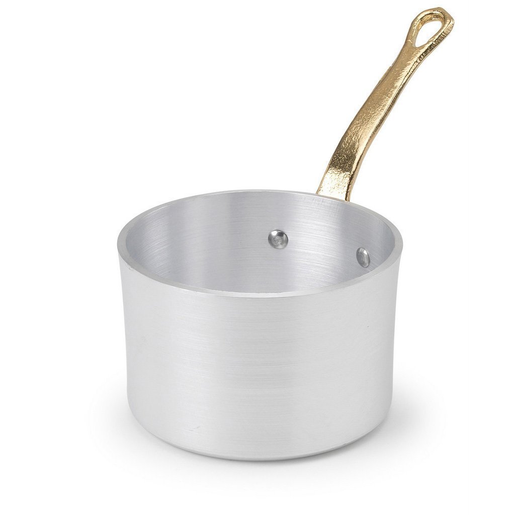 pentole-agnelli-alma10510-casseruolino-alto-a-servire-con-manico-in-ottone-allum image 1