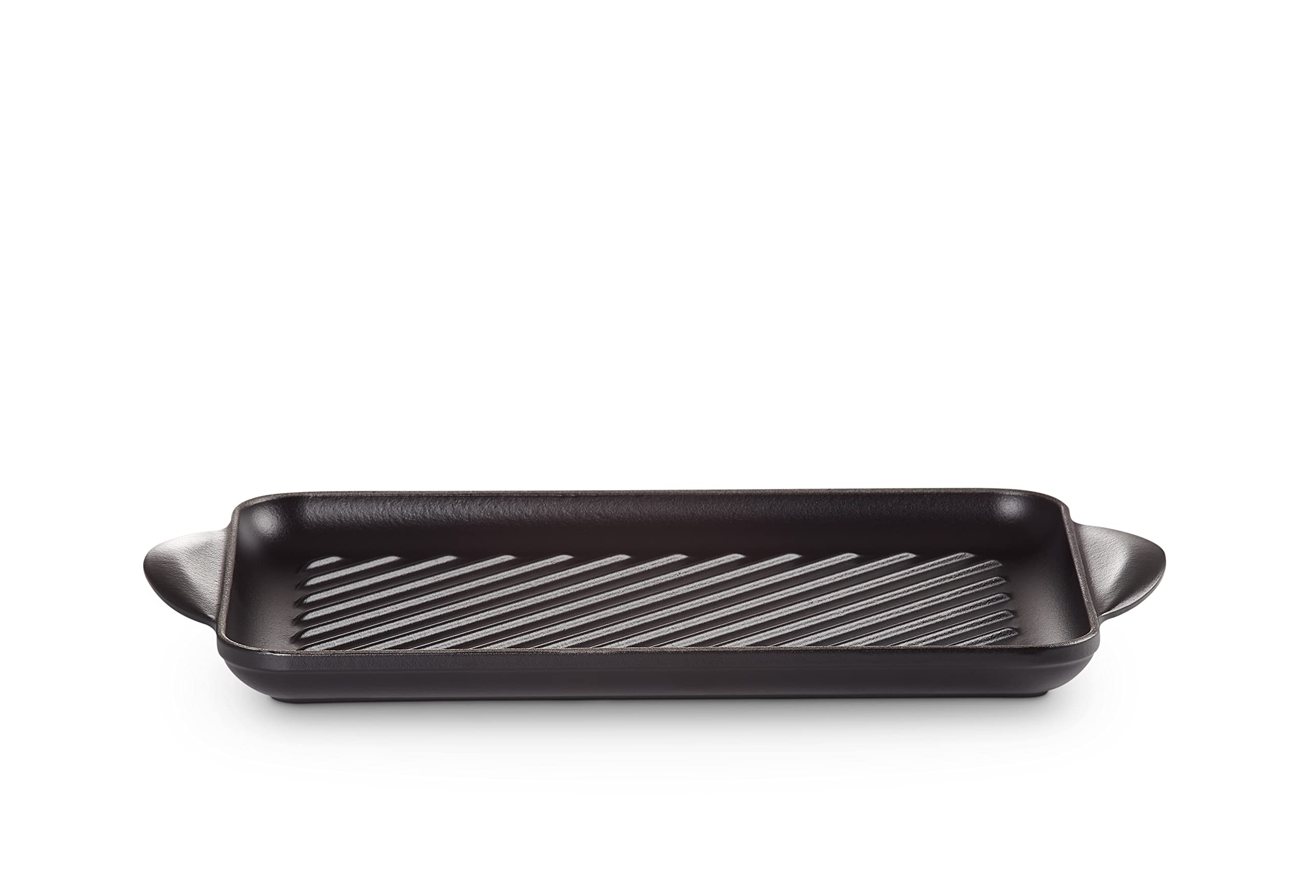 le-creuset-grill-rettangolare-tradition-in-ghisa-vetrificata-32-cm-nero-matt-ada image 3