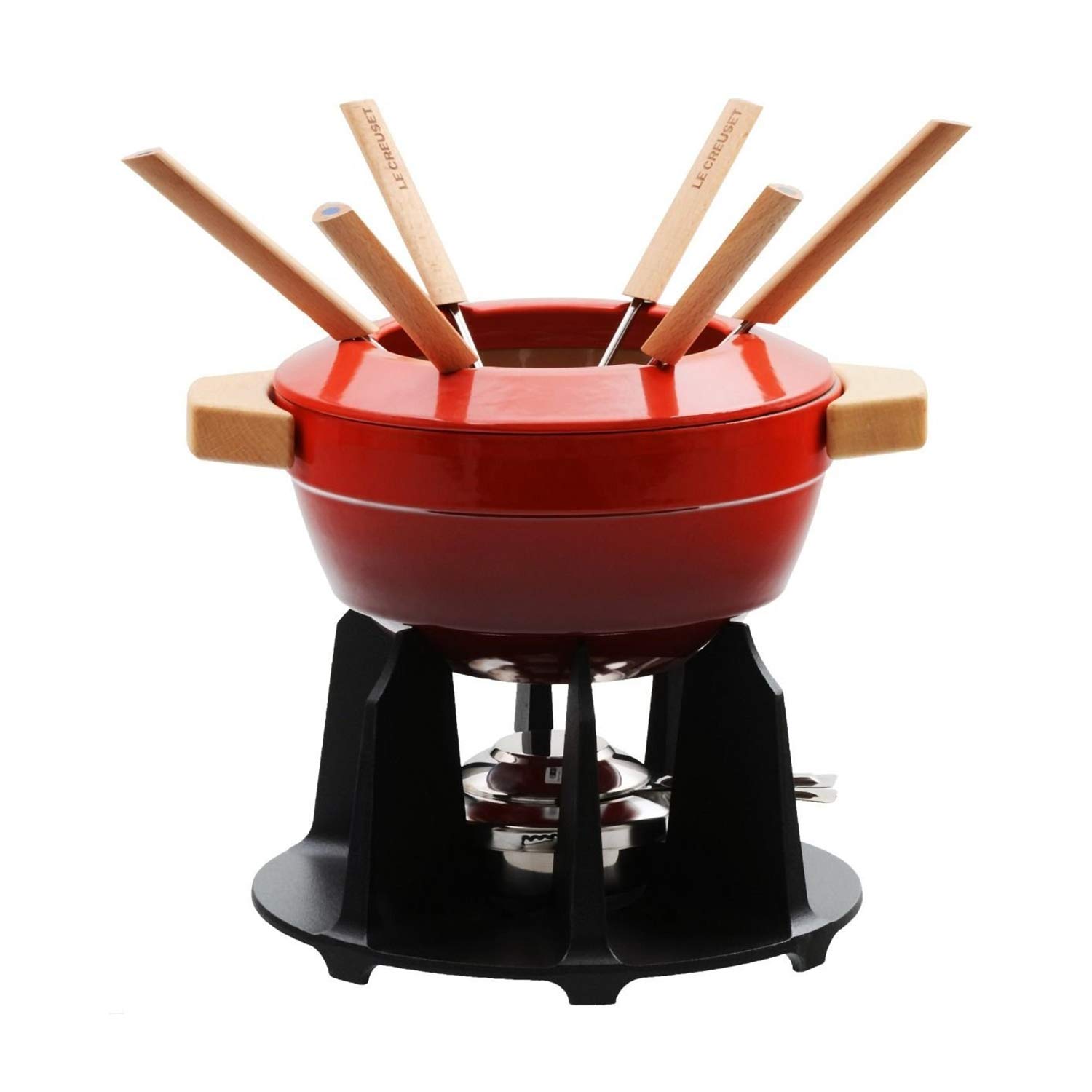 le-creuset-set-fonduta-savoiarda-in-ghisa-vetrificata-2-l-con-bordo-paraschizzi- image 4