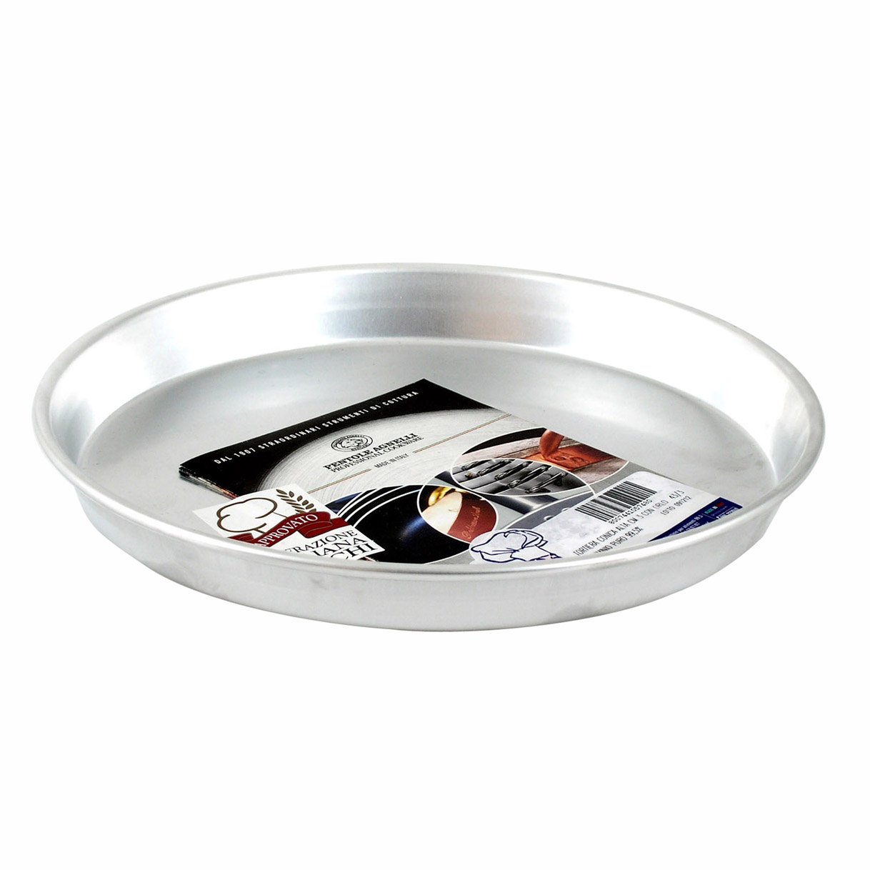 pentole-agnelli-linea-pasticceria-e-pizza-tortiera-conica-in-alluminio-con-orlo- image 5