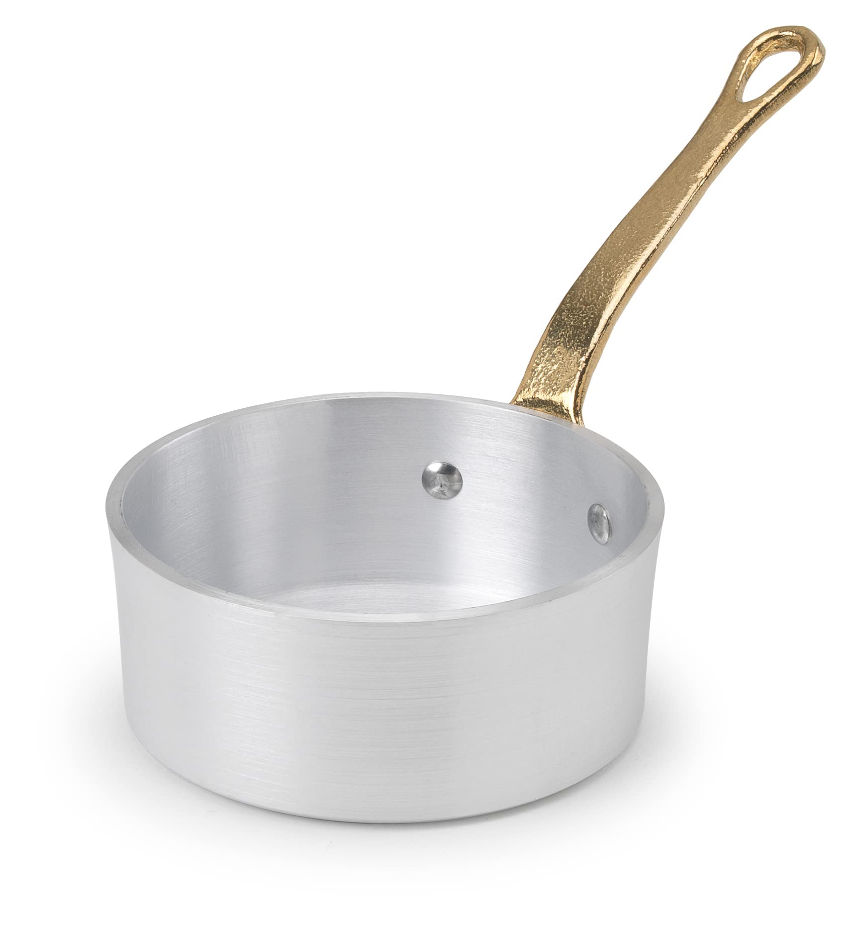 pentole-agnelli-alma10610-casseruolino-basso-a-servire-2-maniglie-in-ottone-allu image 2