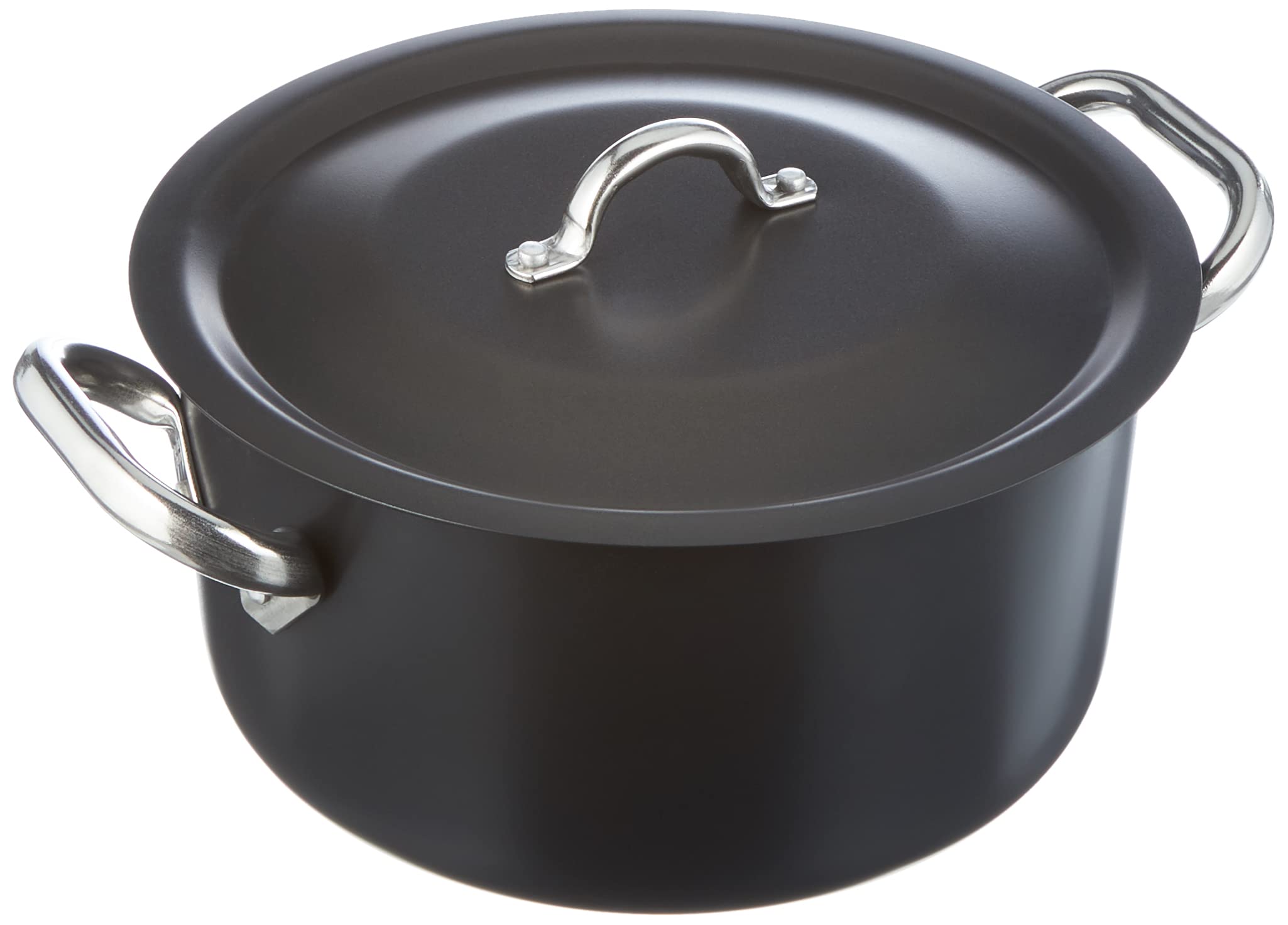 pentole-agnelli-all-black-set-per-4-persone-5-pezzi-in-alluminio-antiaderente-3- image 4