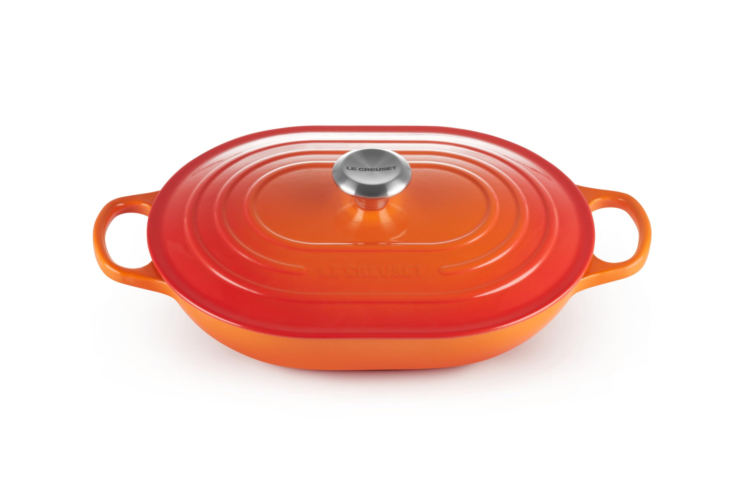 le-creuset-casseruola-oblong-evolution-in-ghisa-vetrificata-31-cm-3-4-litri-aran image 1