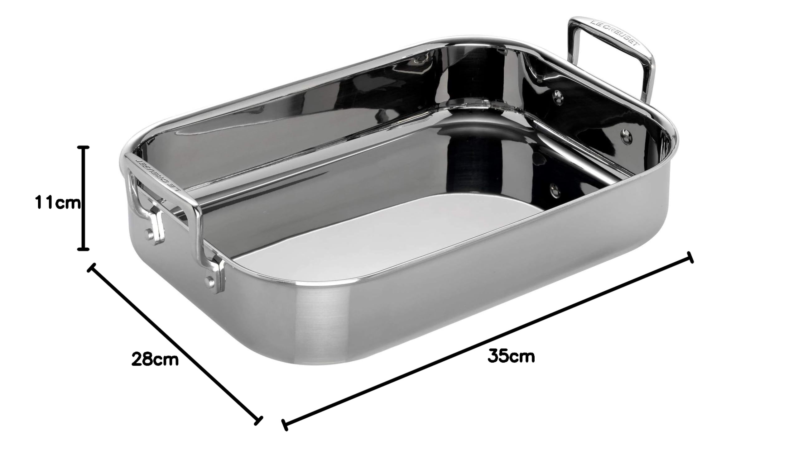 le-creuset-arrostiera-rettangolare-3-ply-in-acciaio-inox-35-x-25-x-7-cm-compatib image 3