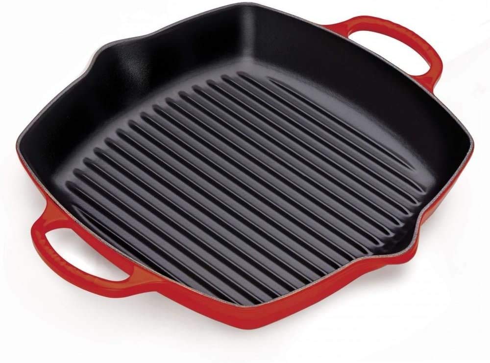 le-creuset-grill-quadrato-profondo-evolution-in-ghisa-vetrificata-30-cm-arancio- image 3