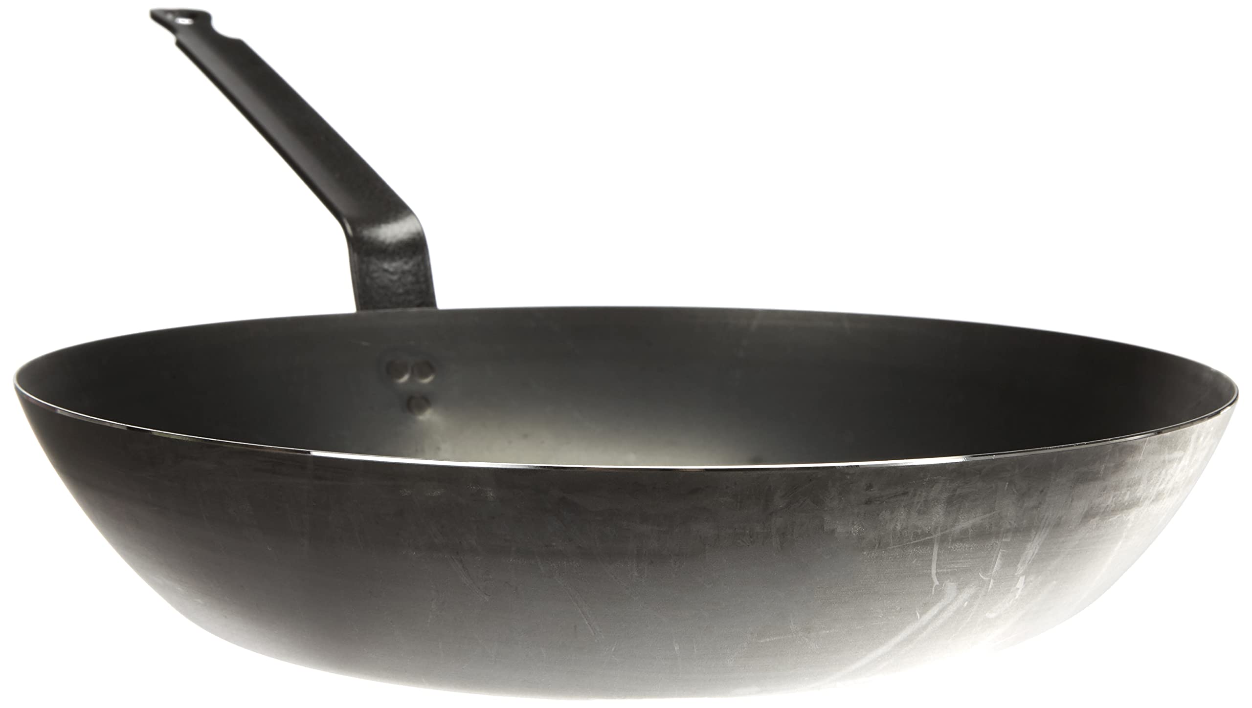 pentole-agnelli-cofe3006t28-padella-lionese-leggera-in-ferro-con-1-manico-nero-2 image 5