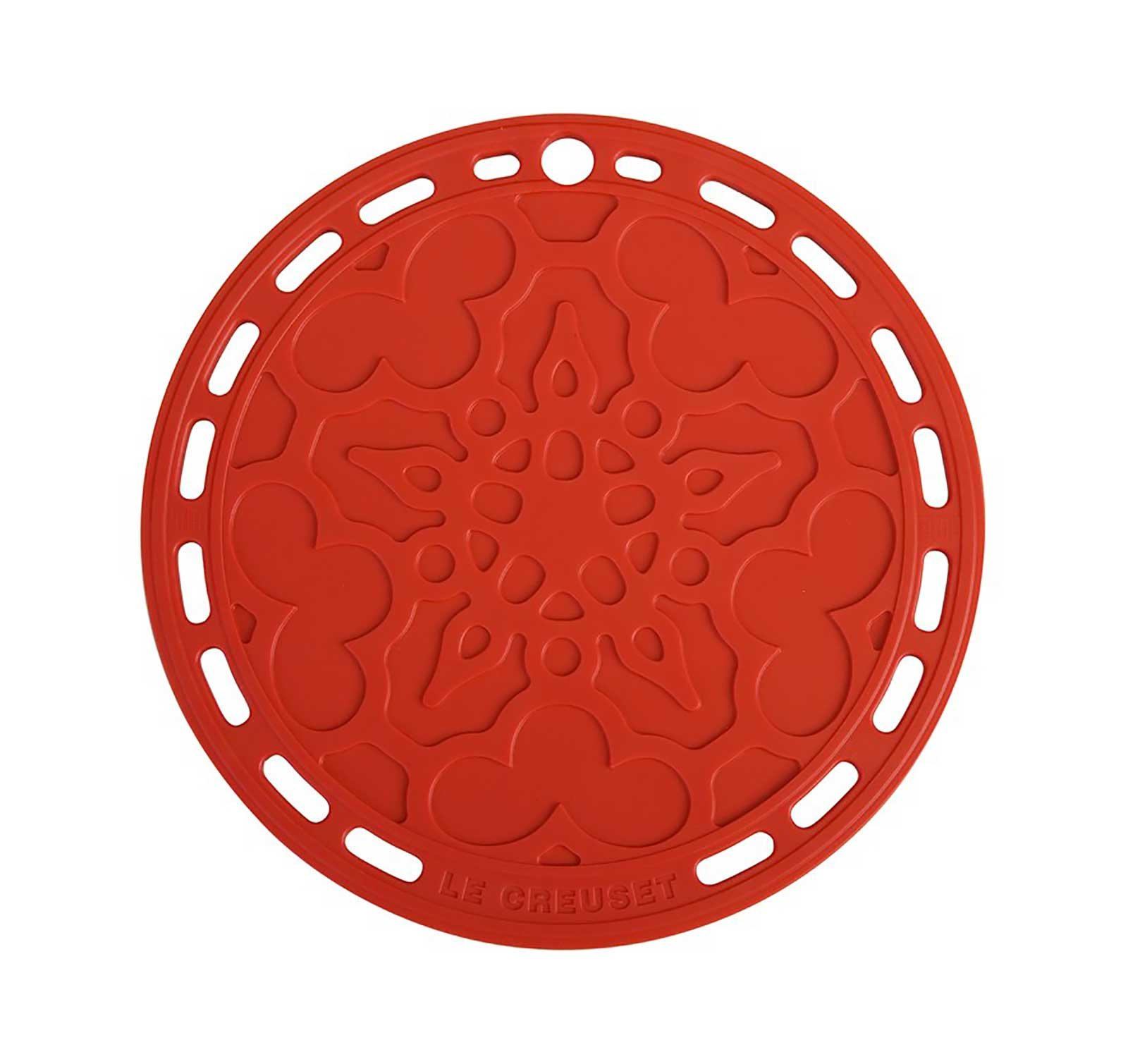 le-creuset-sottopentola-rotondo-french-in-silicone-20-cm-arancio-resistente-al-c image 5