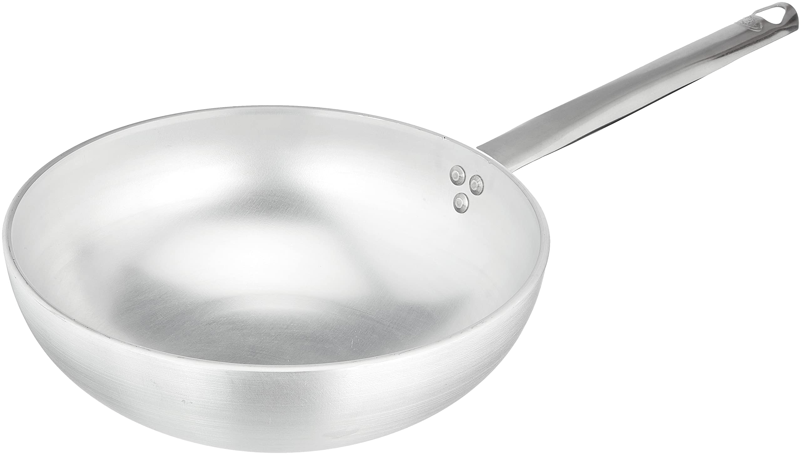 pentole-agnelli-wok-radiante-con-fondo-svasato-in-alluminio-5-mm-28-cm-argento-a image 1