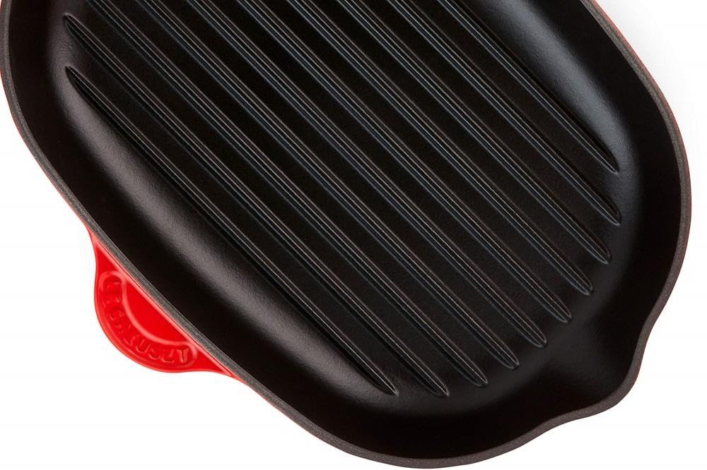 le-creuset-bistecchiera-skillet-ovale-evolution-in-ghisa-vetrificata-32-cm-cilie image 5