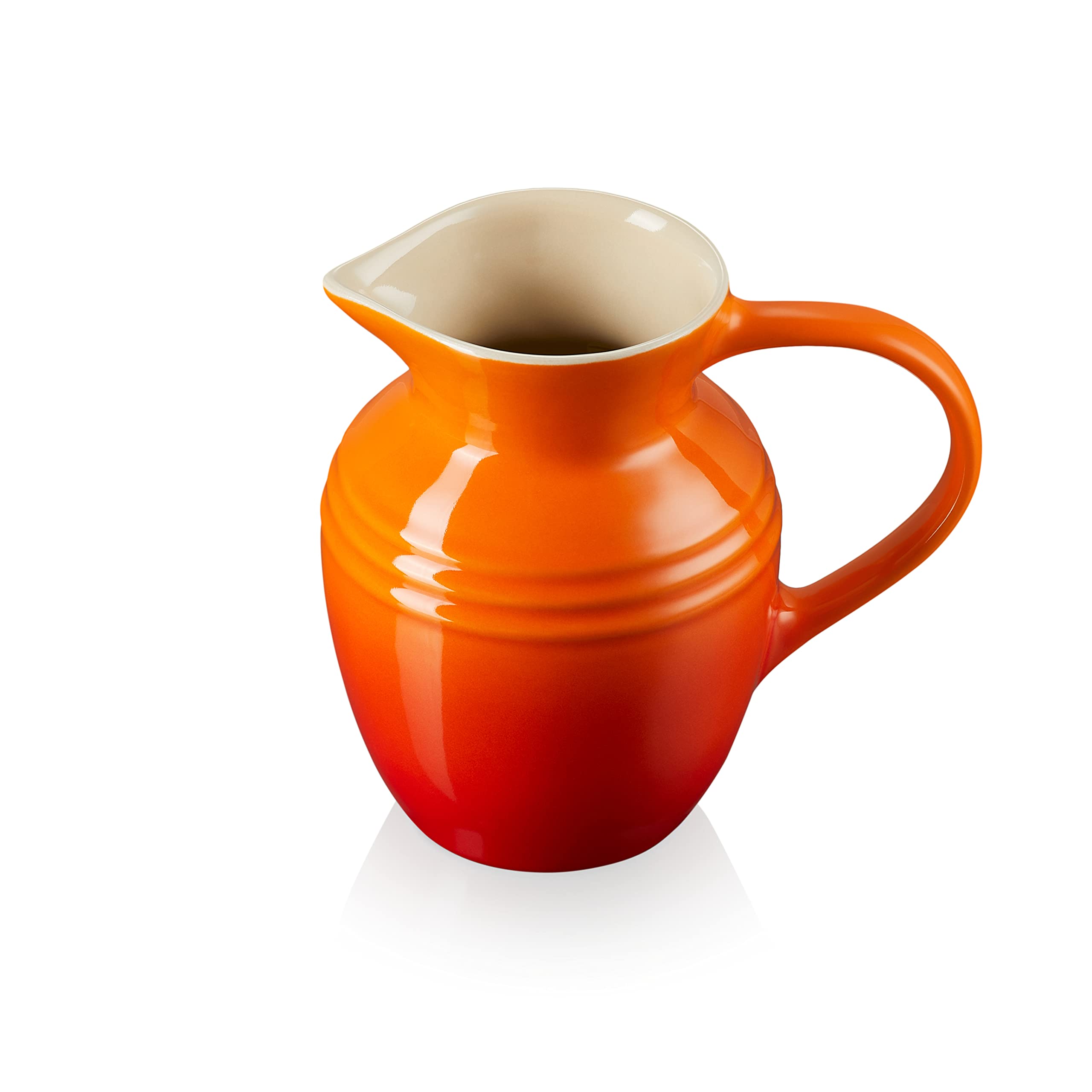 le-creuset-brocca-classic-in-gres-vetrificato-600-ml-arancio-80903060900005 image 2