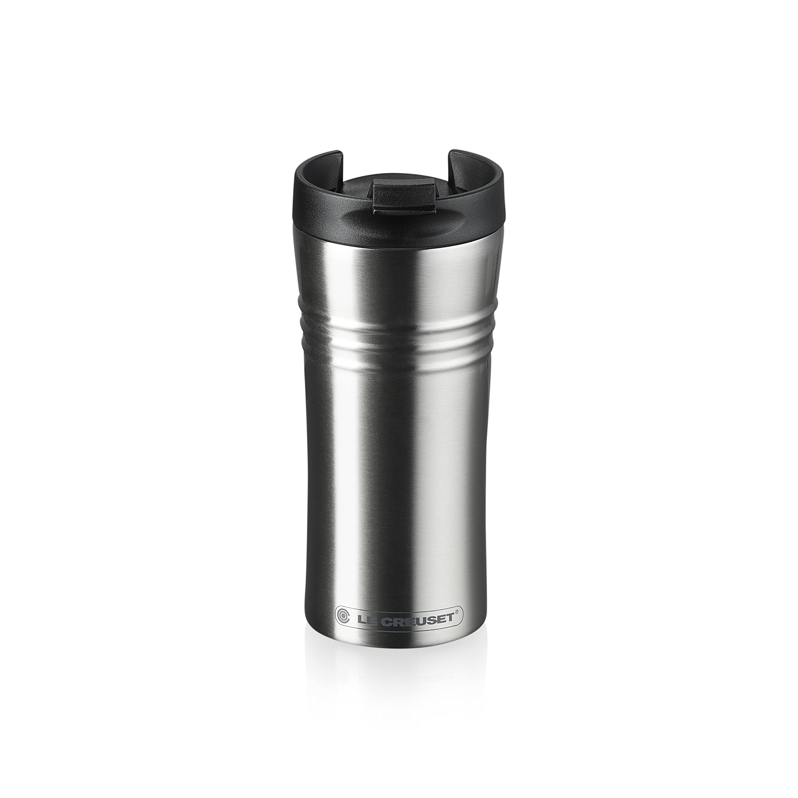le-creuset-41201000000000-tazza-da-viaggio-termica-in-acciaio-inox-0-35-l-nero-m image 1